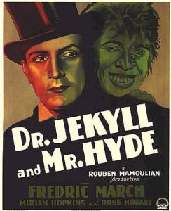 Locandina di uno dei primi film su Dr Jekyll e Mr. Hyde