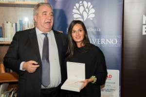 Chiara riceve il Premio Montblanc