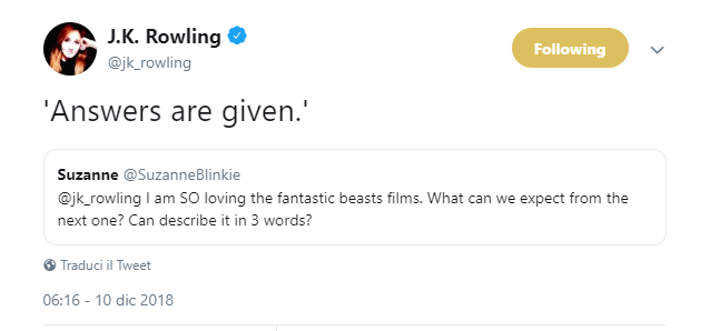 JKRowling-AnimaliFantastici-RivistaDonna.com